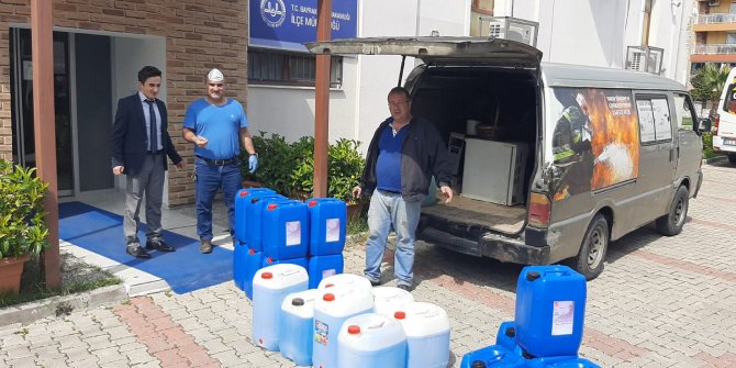 Volkan Kılıçaslan'ndan koronavirüsle mücadeleye destek