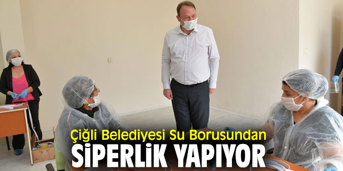 Çiğli Belediyesi Su Borusundan Siperlik Yapıyor