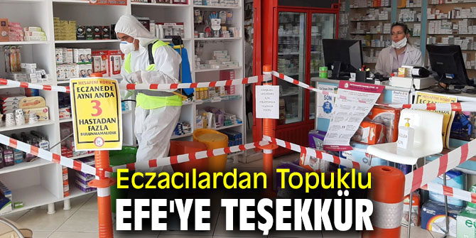 Eczacılardan Çerçioğlu'na Teşekkür!