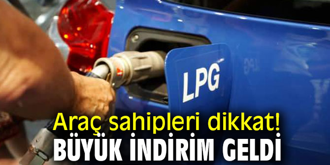 Araç sahipleri dikkat! Büyük indirim geldi