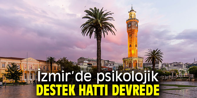 İzmir’de psikolojik destek hattı devrede