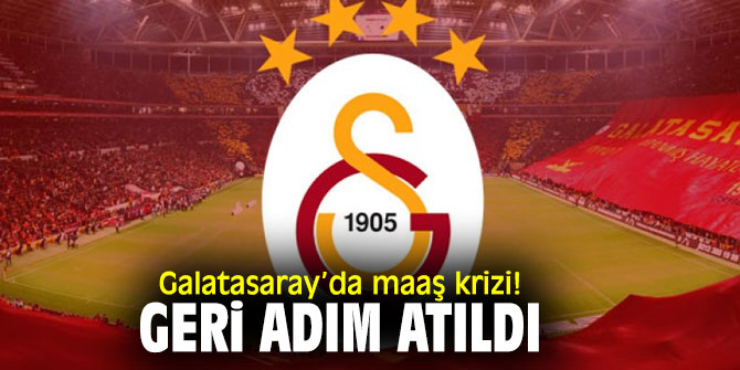 Galatasaray’da maaş krizi yaşanıyor