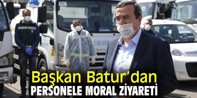 Başkan Batur, “Siz görev başındaysanız Konak halkı rahat olur” 