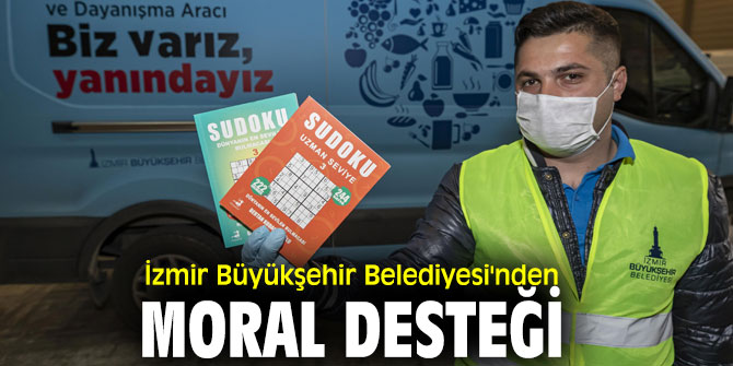 İzmir Büyükşehir Belediyesi'nden moral desteği