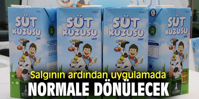 Koronavirüs salgının ardından uygulamada normale dönülecek