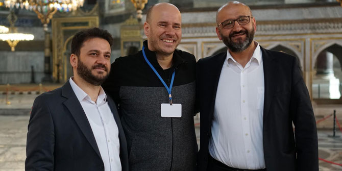 Emre Yücelen, Ayasofya'da akustik test projesini gerçekleştirdi!