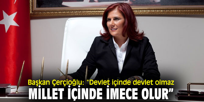 Başkan Çerçioğlu'ndan bağış kampanyası açıklaması!