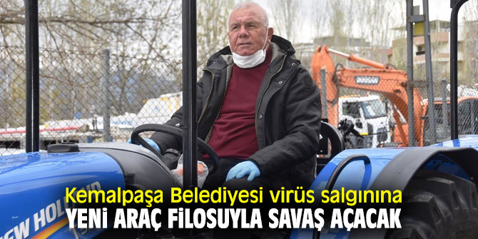 Kemalpaşa'da virüs salgınına yeni araç filosuyla savaş açılacak