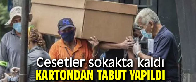 O ülkede çaresizliğin görüntüsü!