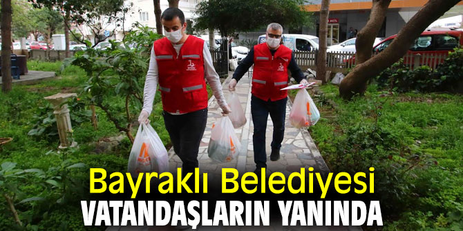 Bayraklı Belediyesi, vatandaşların yanında