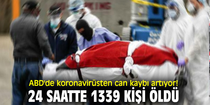 ABD'de koronavirüsten can kaybı artıyor!