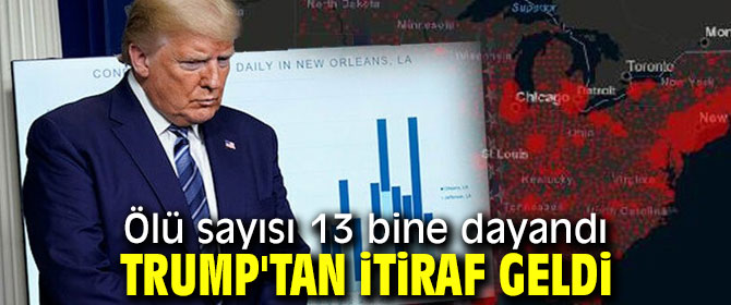 ABD’de ölü sayısı 13 bine dayandı!