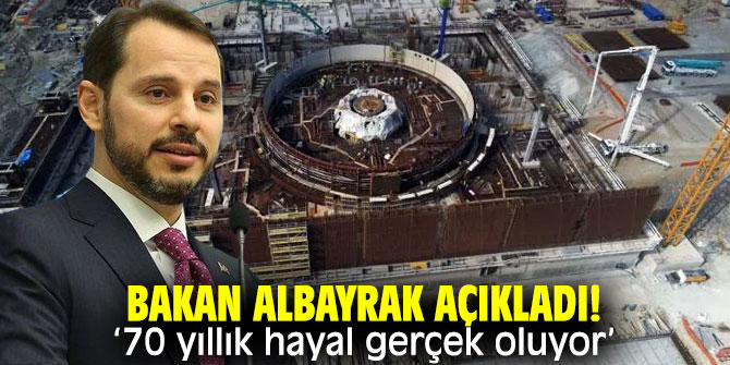 Bakan Albayrak açıkladı! 70 yıllık hayal gerçek oluyor
