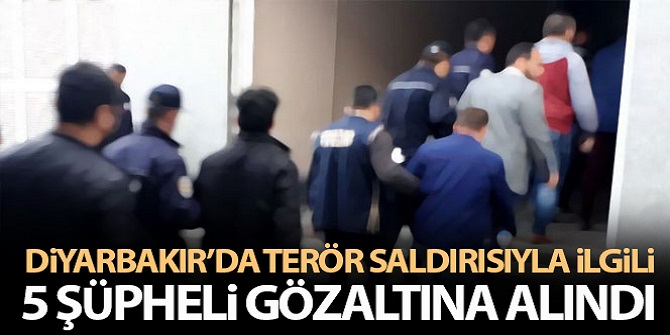 5 şüpheli gözaltına alındı