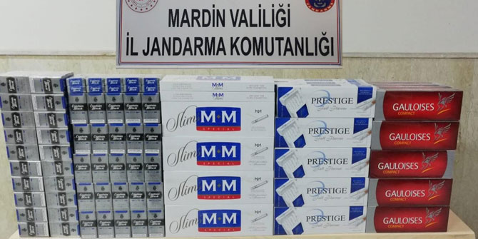 2 bin 440 paket kaçak sigara ele geçirildi