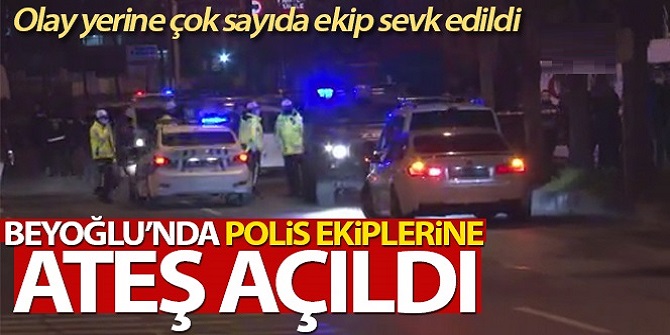 Polislere ateş açıldı!