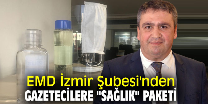 Ekonomi Muhabirleri Derneği İzmir Şubesi'nden gazetecilere "sağlık" paketi