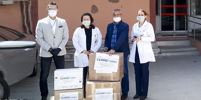 ALOSBİ'den sağlık çalışanlarına destek