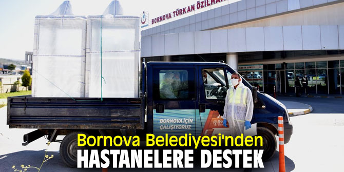 Bornova Belediyesi'nden hastanelere destek