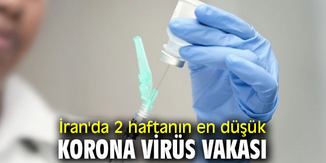 İran'da 2 haftanın en düşük korona virüs vakası