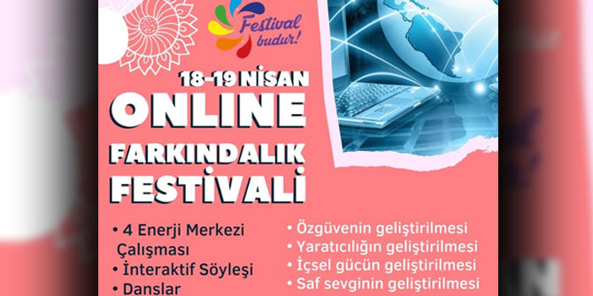 Koronavirüs salgınına karşı online farkındalık festivali!