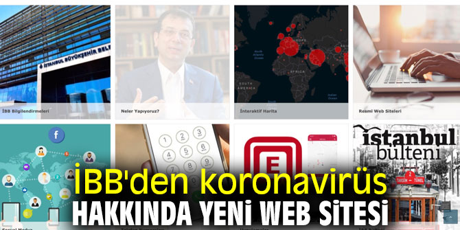 İBB'den yeni Koronavirüs sitesi!