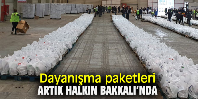 “Biz Varız” kampanyası dayanışma paketleri artık Halkın Bakkalı’nda