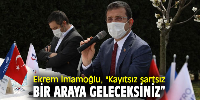 Ekrem İmamoğlu'ndan kurum personeline ziyaret!