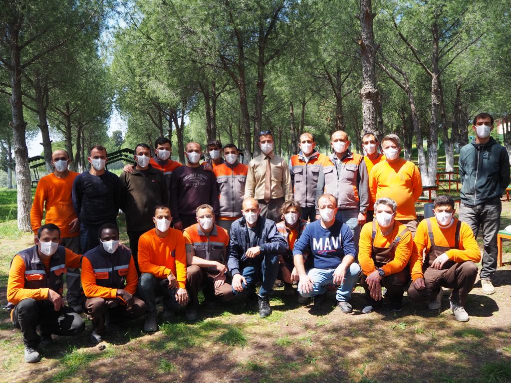 Foça Açık Ceza İnfaz Kurumundan "Biz Bize Yeteriz Bağış Kampanyası"