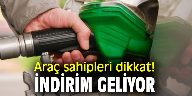 Araç sahipleri dikkat! İndirim geliyor