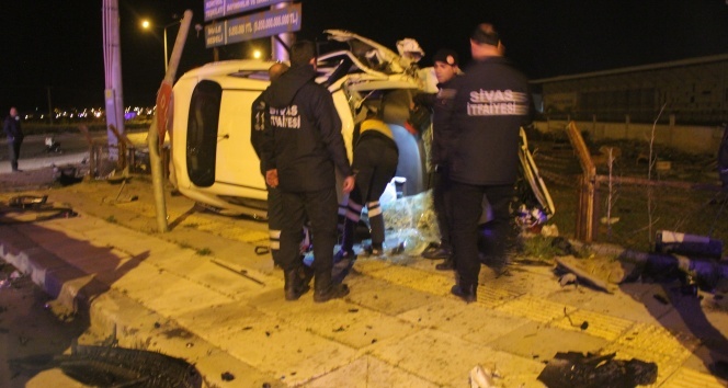 Trafik kazasında polis memuru hayatını kaybetti!