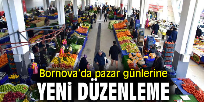 Haftasonu kapalı olan pazarlar hafta içi kurulacak