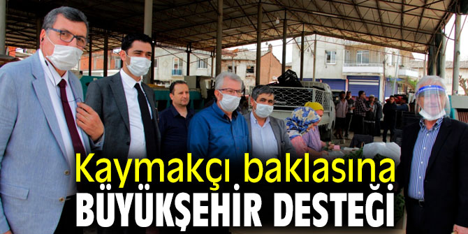 Kaymakçı baklasına Büyükşehir desteği