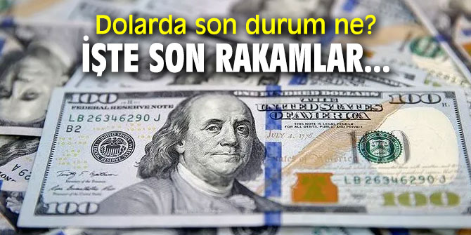 Dolarda son durum ne? İşte rakamlar... 