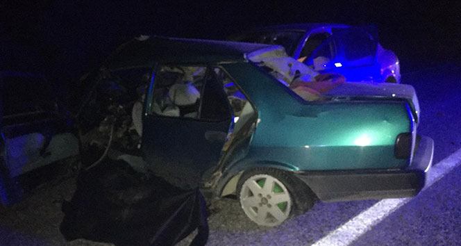 Trafik kazasında 1 ölü, 4 yaralı!