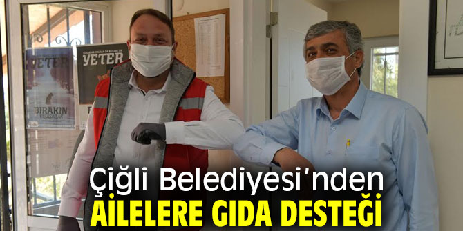 Başkan Gümrükçü'den Ailelere Gıda Desteği