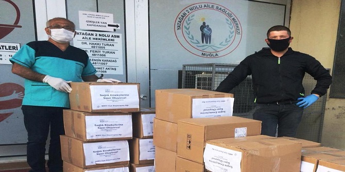 MUĞLA AKADEMİK ODALARDAN SAĞLIKÇILARA DESTEK