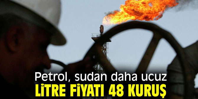 Petrolün litre fiyatı 48 kuruşa kadar indi!