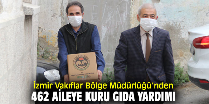 İzmir Vakıflar Bölge Müdürlüğü'nden ihtiyaç sahiplerine yardım