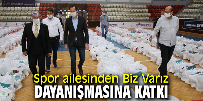 Spor ailesinden Biz Varız dayanışmasına katkı