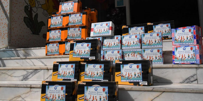 İzmir Ticaret Odası'ndan Sevgi Evleri’ndeki Çocuklara 23 Nisan Hediyesi