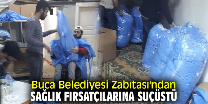 Buca Belediyesi Zabıtası'ndan sağlık fırsatçılarına suçüstü