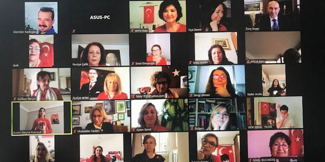 İzmir Kadın Kuruluşları Birliği'nde 23 Nisan coşkusu