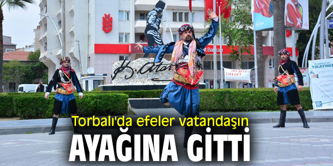 Torbalı'da efelerle 23 Nisan kutlaması