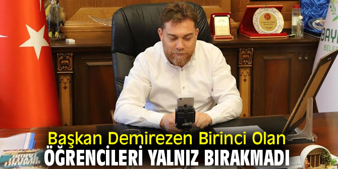 Başkan Demirezen, "Bu makamlarda yarın sizler olacaksınız"