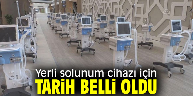 Yerli solunum cihazı yakında geliyor!