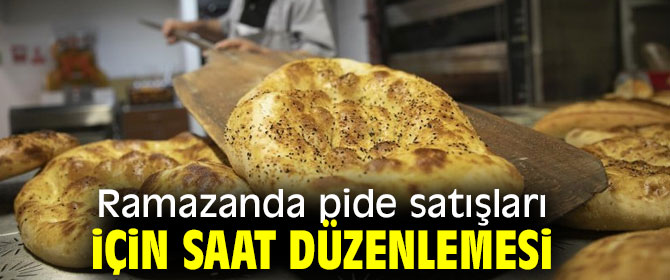 Ramazanda pide satışlarına flaş düzenleme!