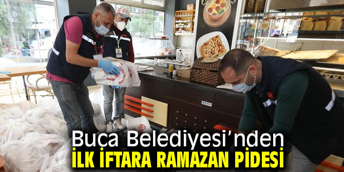 Buca Belediyesi’nden ilk iftara Ramazan pidesi 