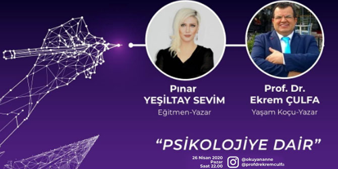 Prof.Dr Ekrem Çulfa, Sosyal izolasyon Canlı Yayın Günlüğü'ne konuk olacak!