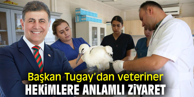 Başkan Tugay, veteriner hekimler ile bir araya geldi